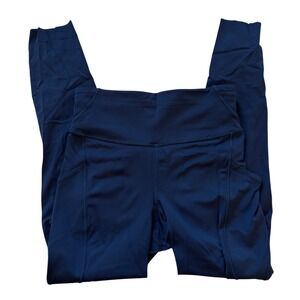 Lululemon Fast and Free High-Rise Tight 25" Black Nulux Leggings LW5FARS Size 6